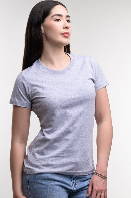 Camiseta de Algodon Deluxe para Dama