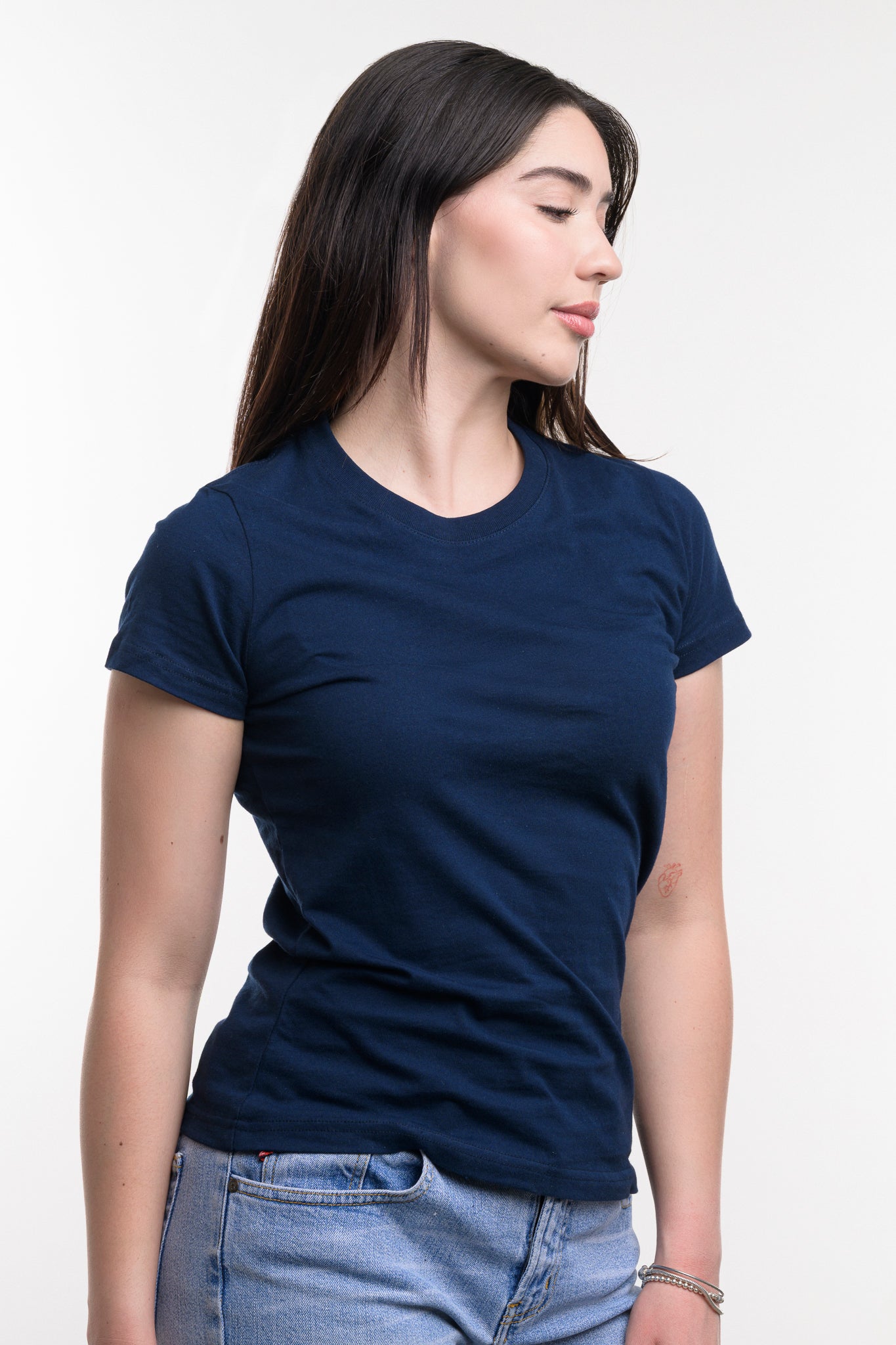 Camiseta de Algodon Deluxe para Dama