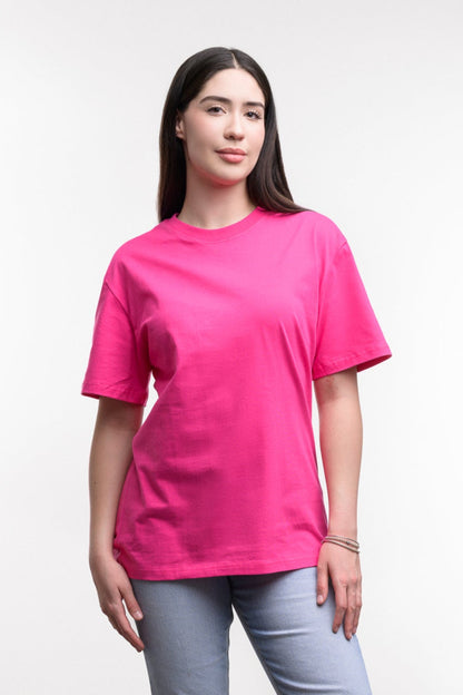 Camiseta de Algodon Deluxe Dama Rosa